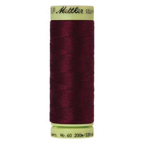 0109 - Bordeaux Silk Finish Cotton 60 Thread